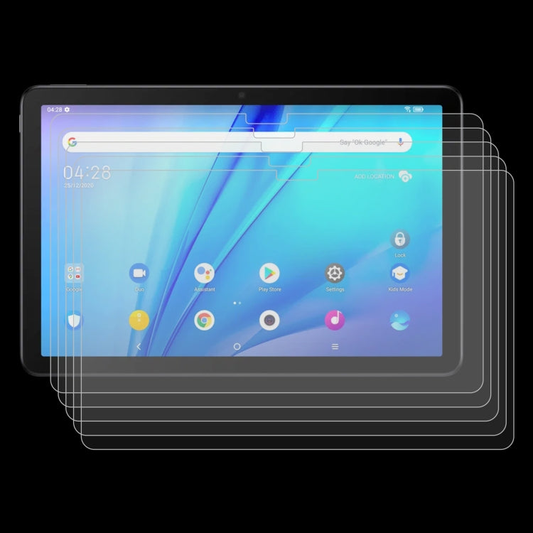25 PCS 9H 2.5D Explosion-proof Tempered Tablet Glass Film For TCL Tab 10s / Enjoy 2 / T10 / T10S / Honor X8 / Honor 8 Lite / Lenovo K10C X6E6F / Teclast P30T