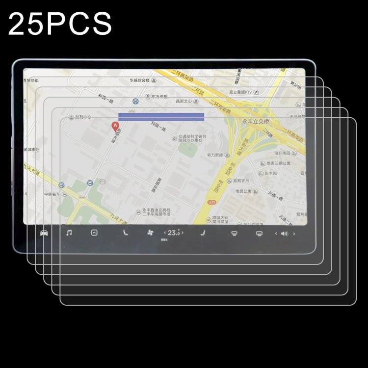 25 PCS 9H 2.5D Explosion-proof Tempered Tablet Glass Film For TCL Tab 10s / Enjoy 2 / T10 / T10S / Honor X8 / Honor 8 Lite / Lenovo K10C X6E6F / Teclast P30T