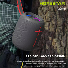 Load image into Gallery viewer, HOPESTAR P20 mini Waterproof Wireless Bluetooth Speaker, P20 mini(Black), P20 mini(Red), P20 mini(Grey), P20 mini(Blue)