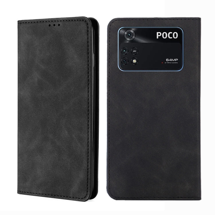 Skin Feel Magnetic Flip Leather Phone Case, For Xiaomi Poco M4 Pro, For Xiaomi Poco X4 Pro 5G, For Xiaomi Redmi K50 / K50 Pro, For Xiaomi Redmi K50 Gaming, For Xiaomi Redmi Note 11 Global / Note 11S, For Xiaomi Redmi Note 11 Pro 4G/5G Global           ...