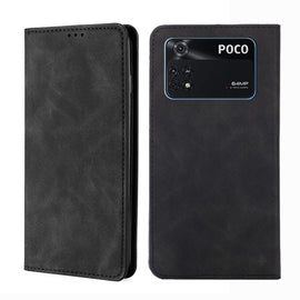 Skin Feel Magnetic Flip Leather Phone Case, For Xiaomi Poco M4 Pro, For Xiaomi Poco X4 Pro 5G, For Xiaomi Redmi K50 / K50 Pro, For Xiaomi Redmi K50 Gaming, For Xiaomi Redmi Note 11 Global / Note 11S, For Xiaomi Redmi Note 11 Pro 4G/5G Global           ...