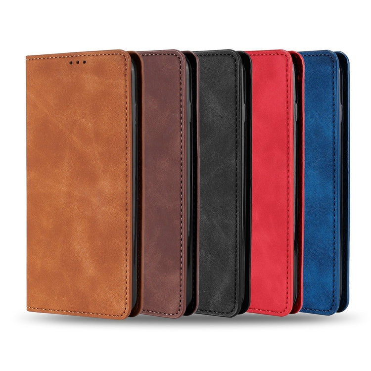 Skin Feel Magnetic Flip Leather Phone Case, For Xiaomi Poco M4 Pro, For Xiaomi Poco X4 Pro 5G, For Xiaomi Redmi K50 / K50 Pro, For Xiaomi Redmi K50 Gaming, For Xiaomi Redmi Note 11 Global / Note 11S, For Xiaomi Redmi Note 11 Pro 4G/5G Global           ...