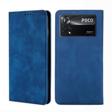 Load image into Gallery viewer, Skin Feel Magnetic Flip Leather Phone Case, For Xiaomi Poco M4 Pro, For Xiaomi Poco X4 Pro 5G, For Xiaomi Redmi K50 / K50 Pro, For Xiaomi Redmi K50 Gaming, For Xiaomi Redmi Note 11 Global / Note 11S, For Xiaomi Redmi Note 11 Pro 4G/5G Global           ...