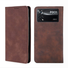 Load image into Gallery viewer, Skin Feel Magnetic Flip Leather Phone Case, For Xiaomi Poco M4 Pro, For Xiaomi Poco X4 Pro 5G, For Xiaomi Redmi K50 / K50 Pro, For Xiaomi Redmi K50 Gaming, For Xiaomi Redmi Note 11 Global / Note 11S, For Xiaomi Redmi Note 11 Pro 4G/5G Global           ...