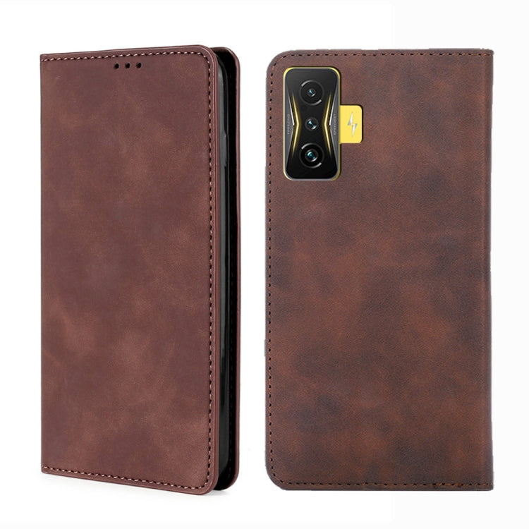 Skin Feel Magnetic Flip Leather Phone Case, For Xiaomi Poco M4 Pro, For Xiaomi Poco X4 Pro 5G, For Xiaomi Redmi K50 / K50 Pro, For Xiaomi Redmi K50 Gaming, For Xiaomi Redmi Note 11 Global / Note 11S, For Xiaomi Redmi Note 11 Pro 4G/5G Global           ...