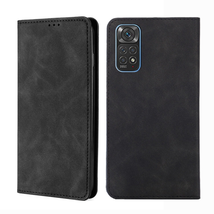 Skin Feel Magnetic Flip Leather Phone Case, For Xiaomi Poco M4 Pro, For Xiaomi Poco X4 Pro 5G, For Xiaomi Redmi K50 / K50 Pro, For Xiaomi Redmi K50 Gaming, For Xiaomi Redmi Note 11 Global / Note 11S, For Xiaomi Redmi Note 11 Pro 4G/5G Global           ...