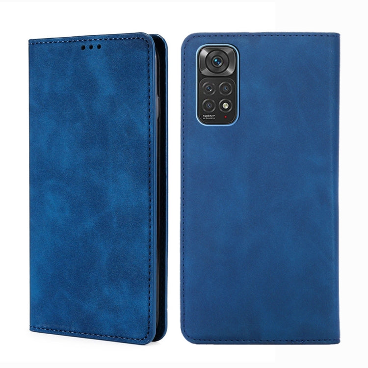 Skin Feel Magnetic Flip Leather Phone Case, For Xiaomi Poco M4 Pro, For Xiaomi Poco X4 Pro 5G, For Xiaomi Redmi K50 / K50 Pro, For Xiaomi Redmi K50 Gaming, For Xiaomi Redmi Note 11 Global / Note 11S, For Xiaomi Redmi Note 11 Pro 4G/5G Global           ...