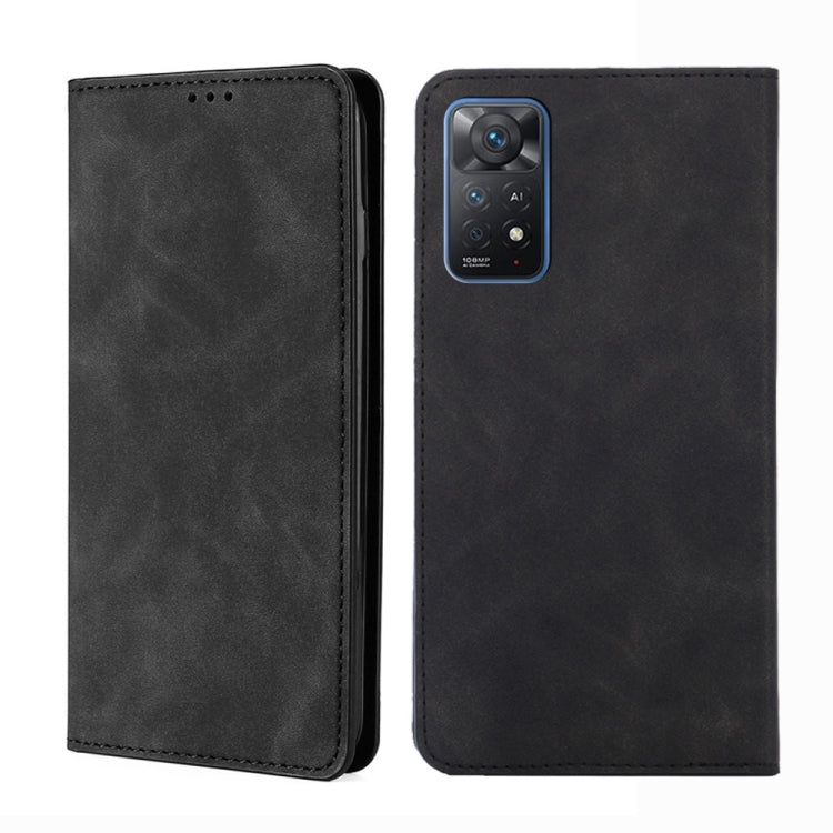 Skin Feel Magnetic Flip Leather Phone Case, For Xiaomi Poco M4 Pro, For Xiaomi Poco X4 Pro 5G, For Xiaomi Redmi K50 / K50 Pro, For Xiaomi Redmi K50 Gaming, For Xiaomi Redmi Note 11 Global / Note 11S, For Xiaomi Redmi Note 11 Pro 4G/5G Global           ...