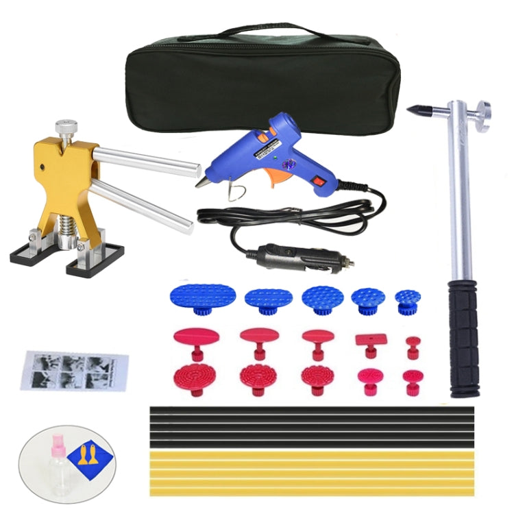32 in 1 12V Car Cigarette Lighter Plug Paintless Dent Puller, 32 in 1 with Hammer