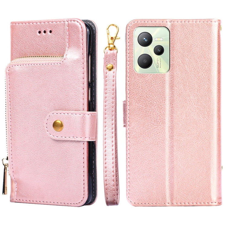 Zipper Bag Leather Phone Case, For OPPO Realme 9 Pro+/Realme 9 Pro Plus, For OPPO Realme 9 Pro+, For OPPO Realme?9i/A36?4G/A96?4G/K10?4G/A76?4G, For OPPO Realme C35, For OPPO Realme GT Neo 3, For OPPO Realme GT2 Pro, For OPPO Realme Narzo 50i          ...