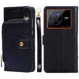 Zipper Bag Leather Phone Case, For vivo X80 China, For vivo Y53s 5G/iQOO Z5x/T1x, For vivo Y55s 5G, For vivo Y76s China/Y74s, For Google Pixel 7 5G, For Huawei nova 9 SE 4G, For Nokia G21/G11, For Honor 60 SE, For Honor Magic4, For Honor Magic4 Pro    ...