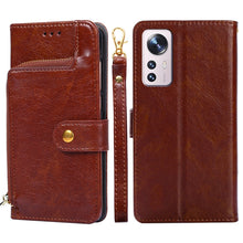 Load image into Gallery viewer, Zipper Bag Leather Phone Case, For Xiaomi 12 Pro, For OnePlus Ace/10R, For OnePlus Nord CE 2 5G