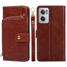 Load image into Gallery viewer, Zipper Bag Leather Phone Case, For Xiaomi 12 Pro, For OnePlus Ace/10R, For OnePlus Nord CE 2 5G