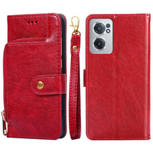 Load image into Gallery viewer, Zipper Bag Leather Phone Case, For Xiaomi 12 Pro, For OnePlus Ace/10R, For OnePlus Nord CE 2 5G