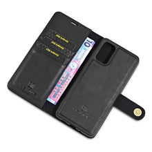 Load image into Gallery viewer, DG.MING Crazy Horse Texture Flip Detachable Magnetic Leather Case with Holder &amp; Card Slots &amp; Wallet, For Galaxy S20, For Galaxy S20+, For Galaxy S20 Ultra