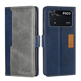 Contrast Color Side Buckle Leather Phone Case, For Xiaomi Poco M4 Pro, For Xiaomi Poco X4 Pro 5G, For Xiaomi Redmi K50/K50 Pro, For Xiaomi Redmi K50 Gaming/Poco F4 GT, For Xiaomi Redmi Note 11 4G Global/Redmi Note 11S                                   ...