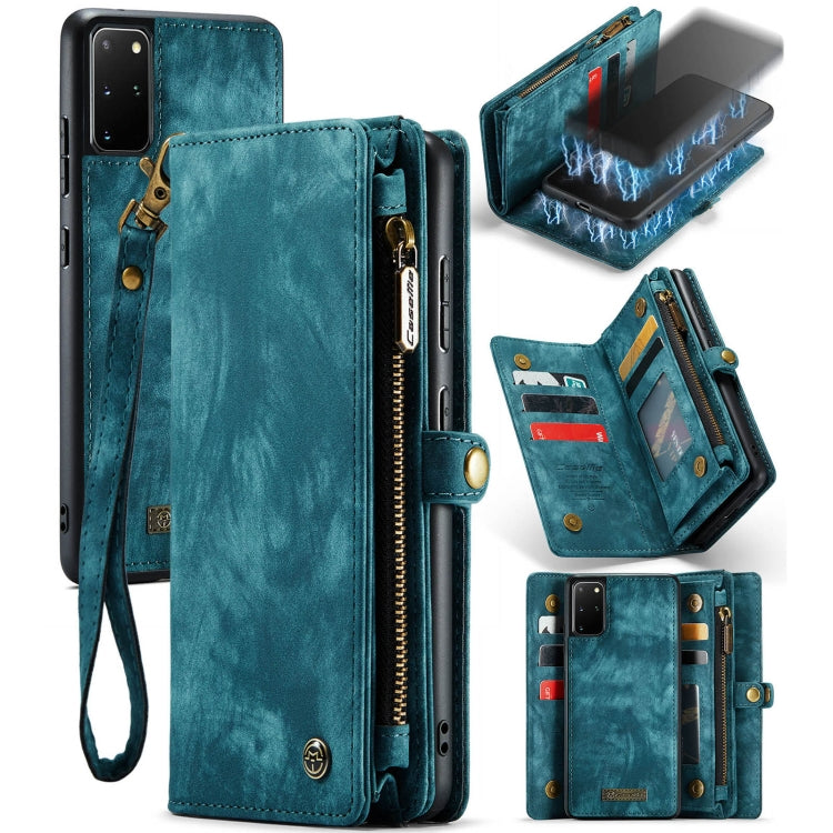 CaseMe Detachable Multifunctional Horizontal Flip Leather Case, with Card Slot & Holder & Zipper Wallet & Photo Frame, For Samsung Galaxy S20 Ultra, For Samsung Galaxy S20 Plus, For Samsung Galaxy S20