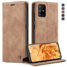 Load image into Gallery viewer, CaseMe Multifunctional Horizontal Flip Leather Case, with Card Slot &amp; Holder &amp; Wallet, For Galaxy A51, For Galaxy A71, For Galaxy A81 / Note 10 Lite, For Galaxy A91 / S10 Lite, For Galaxy S20, For Galaxy S20 Plus, For Galaxy S20 Ultra