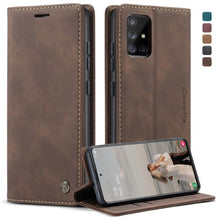 Load image into Gallery viewer, CaseMe Multifunctional Horizontal Flip Leather Case, with Card Slot &amp; Holder &amp; Wallet, For Galaxy A51, For Galaxy A71, For Galaxy A81 / Note 10 Lite, For Galaxy A91 / S10 Lite, For Galaxy S20, For Galaxy S20 Plus, For Galaxy S20 Ultra