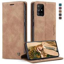 Load image into Gallery viewer, CaseMe Multifunctional Horizontal Flip Leather Case, with Card Slot &amp; Holder &amp; Wallet, For Galaxy A51, For Galaxy A71, For Galaxy A81 / Note 10 Lite, For Galaxy A91 / S10 Lite, For Galaxy S20, For Galaxy S20 Plus, For Galaxy S20 Ultra