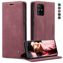 Load image into Gallery viewer, CaseMe Multifunctional Horizontal Flip Leather Case, with Card Slot &amp; Holder &amp; Wallet, For Galaxy A51, For Galaxy A71, For Galaxy A81 / Note 10 Lite, For Galaxy A91 / S10 Lite, For Galaxy S20, For Galaxy S20 Plus, For Galaxy S20 Ultra
