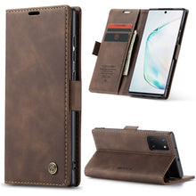 Load image into Gallery viewer, CaseMe Multifunctional Horizontal Flip Leather Case, with Card Slot &amp; Holder &amp; Wallet, For Galaxy A51, For Galaxy A71, For Galaxy A81 / Note 10 Lite, For Galaxy A91 / S10 Lite, For Galaxy S20, For Galaxy S20 Plus, For Galaxy S20 Ultra