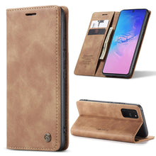 Load image into Gallery viewer, CaseMe Multifunctional Horizontal Flip Leather Case, with Card Slot &amp; Holder &amp; Wallet, For Galaxy A51, For Galaxy A71, For Galaxy A81 / Note 10 Lite, For Galaxy A91 / S10 Lite, For Galaxy S20, For Galaxy S20 Plus, For Galaxy S20 Ultra