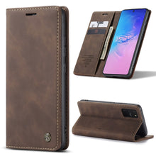Load image into Gallery viewer, CaseMe Multifunctional Horizontal Flip Leather Case, with Card Slot &amp; Holder &amp; Wallet, For Galaxy A51, For Galaxy A71, For Galaxy A81 / Note 10 Lite, For Galaxy A91 / S10 Lite, For Galaxy S20, For Galaxy S20 Plus, For Galaxy S20 Ultra