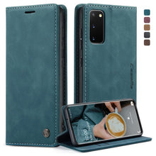 Load image into Gallery viewer, CaseMe Multifunctional Horizontal Flip Leather Case, with Card Slot &amp; Holder &amp; Wallet, For Galaxy A51, For Galaxy A71, For Galaxy A81 / Note 10 Lite, For Galaxy A91 / S10 Lite, For Galaxy S20, For Galaxy S20 Plus, For Galaxy S20 Ultra