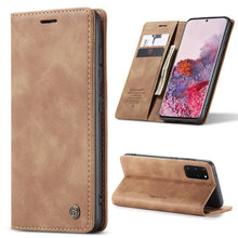 Load image into Gallery viewer, CaseMe Multifunctional Horizontal Flip Leather Case, with Card Slot &amp; Holder &amp; Wallet, For Galaxy A51, For Galaxy A71, For Galaxy A81 / Note 10 Lite, For Galaxy A91 / S10 Lite, For Galaxy S20, For Galaxy S20 Plus, For Galaxy S20 Ultra