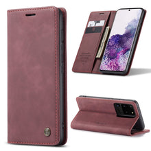 Load image into Gallery viewer, CaseMe Multifunctional Horizontal Flip Leather Case, with Card Slot &amp; Holder &amp; Wallet, For Galaxy A51, For Galaxy A71, For Galaxy A81 / Note 10 Lite, For Galaxy A91 / S10 Lite, For Galaxy S20, For Galaxy S20 Plus, For Galaxy S20 Ultra