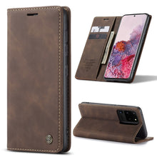 Load image into Gallery viewer, CaseMe Multifunctional Horizontal Flip Leather Case, with Card Slot &amp; Holder &amp; Wallet, For Galaxy A51, For Galaxy A71, For Galaxy A81 / Note 10 Lite, For Galaxy A91 / S10 Lite, For Galaxy S20, For Galaxy S20 Plus, For Galaxy S20 Ultra