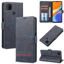 Load image into Gallery viewer, Classic Wallet Flip Leather Phone Case, For Xiaomi Redmi Note 11S, For Xiaomi Redmi 9, For Xiaomi Redmi 9A, For Xiaomi Redmi 9C, For Xiaomi Redmi 9T / Poco M3, For Xiaomi Redmi 10 4G / 10 2022, For Xiaomi Redmi 10 5G / Note 11E, For Xiaomi Redmi 10A   ...