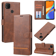Load image into Gallery viewer, Classic Wallet Flip Leather Phone Case, For Xiaomi Redmi Note 11S, For Xiaomi Redmi 9, For Xiaomi Redmi 9A, For Xiaomi Redmi 9C, For Xiaomi Redmi 9T / Poco M3, For Xiaomi Redmi 10 4G / 10 2022, For Xiaomi Redmi 10 5G / Note 11E, For Xiaomi Redmi 10A   ...