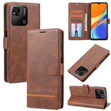 Load image into Gallery viewer, Classic Wallet Flip Leather Phone Case, For Xiaomi Redmi Note 11S, For Xiaomi Redmi 9, For Xiaomi Redmi 9A, For Xiaomi Redmi 9C, For Xiaomi Redmi 9T / Poco M3, For Xiaomi Redmi 10 4G / 10 2022, For Xiaomi Redmi 10 5G / Note 11E, For Xiaomi Redmi 10A   ...