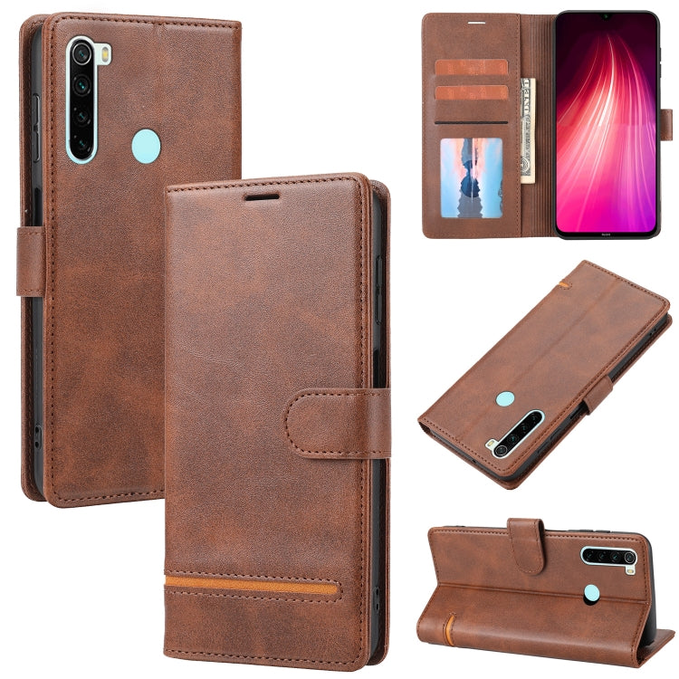Classic Wallet Flip Leather Phone Case, For Xiaomi Redmi K50 / K50 Pro, For Xiaomi Redmi Note 8, For Xiaomi Redmi Note 8 Pro, For Xiaomi Redmi Note 9 4G Global, For Xiaomi Redmi Note 9S / 9 Pro, For Xiaomi Redmi Note 9T / 9 5G, For Xiaomi Redmi Note 10...