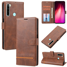 Load image into Gallery viewer, Classic Wallet Flip Leather Phone Case, For Xiaomi Redmi K50 / K50 Pro, For Xiaomi Redmi Note 8, For Xiaomi Redmi Note 8 Pro, For Xiaomi Redmi Note 9 4G Global, For Xiaomi Redmi Note 9S / 9 Pro, For Xiaomi Redmi Note 9T / 9 5G, For Xiaomi Redmi Note 10...