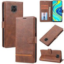 Load image into Gallery viewer, Classic Wallet Flip Leather Phone Case, For Xiaomi Redmi K50 / K50 Pro, For Xiaomi Redmi Note 8, For Xiaomi Redmi Note 8 Pro, For Xiaomi Redmi Note 9 4G Global, For Xiaomi Redmi Note 9S / 9 Pro, For Xiaomi Redmi Note 9T / 9 5G, For Xiaomi Redmi Note 10...