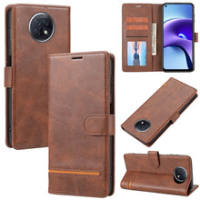 Load image into Gallery viewer, Classic Wallet Flip Leather Phone Case, For Xiaomi Redmi K50 / K50 Pro, For Xiaomi Redmi Note 8, For Xiaomi Redmi Note 8 Pro, For Xiaomi Redmi Note 9 4G Global, For Xiaomi Redmi Note 9S / 9 Pro, For Xiaomi Redmi Note 9T / 9 5G, For Xiaomi Redmi Note 10...