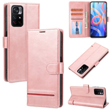 Load image into Gallery viewer, Classic Wallet Flip Leather Phone Case, For Xiaomi Redmi Note 11 5G / Poco M4 Pro 5G, For Xiaomi Redmi Note 11 Pro, For Xiaomi Poco X3 GT/Redmi Note 10 Pro 5G CN, For Xiaomi Mi 11, For Xiaomi Mi 11 Lite, For Xiaomi 11T / 11T Pro, For Xiaomi 12         ...