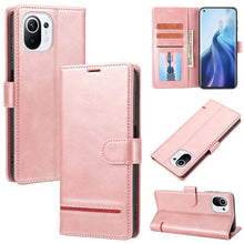 Load image into Gallery viewer, Classic Wallet Flip Leather Phone Case, For Xiaomi Redmi Note 11 5G / Poco M4 Pro 5G, For Xiaomi Redmi Note 11 Pro, For Xiaomi Poco X3 GT/Redmi Note 10 Pro 5G CN, For Xiaomi Mi 11, For Xiaomi Mi 11 Lite, For Xiaomi 11T / 11T Pro, For Xiaomi 12         ...