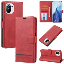 Load image into Gallery viewer, Classic Wallet Flip Leather Phone Case, For Xiaomi Redmi Note 11 5G / Poco M4 Pro 5G, For Xiaomi Redmi Note 11 Pro, For Xiaomi Poco X3 GT/Redmi Note 10 Pro 5G CN, For Xiaomi Mi 11, For Xiaomi Mi 11 Lite, For Xiaomi 11T / 11T Pro, For Xiaomi 12         ...
