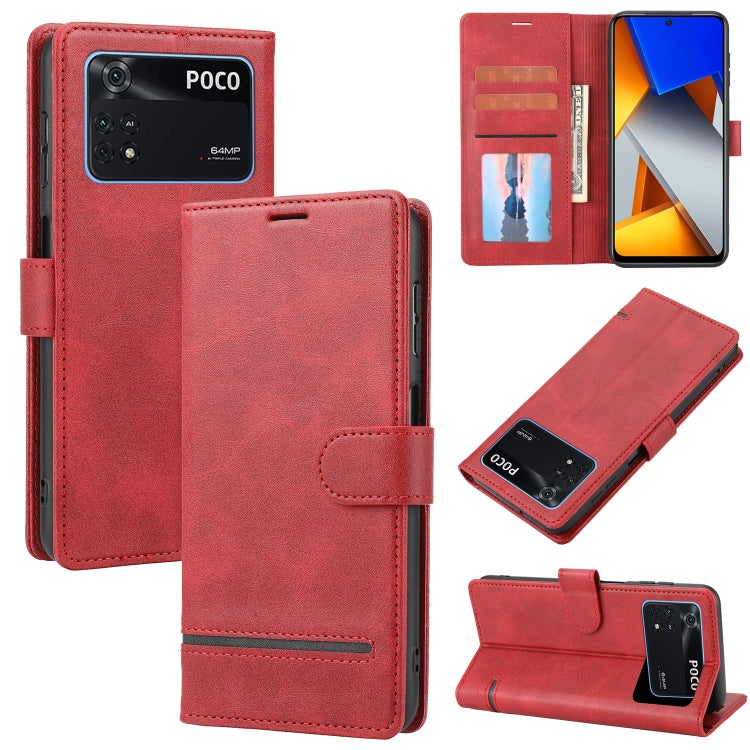 Classic Wallet Flip Leather Phone Case, For Xiaomi Poco F3 / K40 / K40 Pro, For Xiaomi Poco M4 Pro 4G, For Xiaomi Poco X3 NFC, For Xiaomi Poco X4 Pro 5G