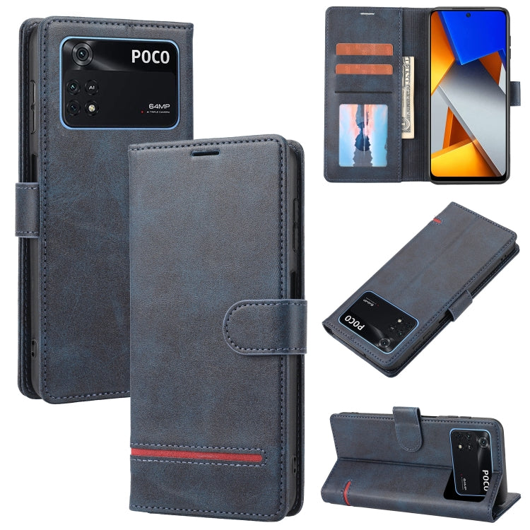 Classic Wallet Flip Leather Phone Case, For Xiaomi Poco F3 / K40 / K40 Pro, For Xiaomi Poco M4 Pro 4G, For Xiaomi Poco X3 NFC, For Xiaomi Poco X4 Pro 5G