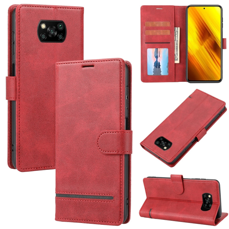 Classic Wallet Flip Leather Phone Case, For Xiaomi Poco F3 / K40 / K40 Pro, For Xiaomi Poco M4 Pro 4G, For Xiaomi Poco X3 NFC, For Xiaomi Poco X4 Pro 5G
