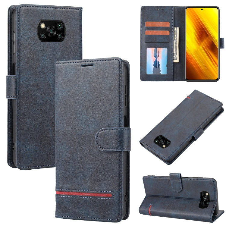 Classic Wallet Flip Leather Phone Case, For Xiaomi Poco F3 / K40 / K40 Pro, For Xiaomi Poco M4 Pro 4G, For Xiaomi Poco X3 NFC, For Xiaomi Poco X4 Pro 5G