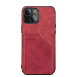 Card Slots Full Coverage PU+TPU Phone Case, For iPhone 13, For iPhone 13 Pro, For iPhone 13 Pro Max, For iPhone 12 mini, For iPhone 12 / 12 Pro, For iPhone 12 Pro Max, For iPhone 11, For iPhone 11 Pro, For iPhone 11 Pro Max, For iPhone X / XS          ...