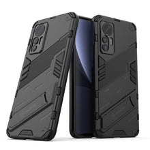 Load image into Gallery viewer, Punk Armor PC + TPU Phone Case with Holder, For Xiaomi 12 Lite
