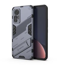 Load image into Gallery viewer, Punk Armor PC + TPU Phone Case with Holder, For Xiaomi 12 Lite