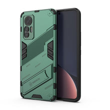 Load image into Gallery viewer, Punk Armor PC + TPU Phone Case with Holder, For Xiaomi 12 Lite